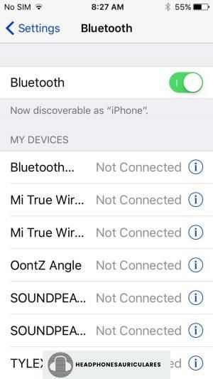 Cómo cambiar la salida de audio a través de Bluetooth en iOS