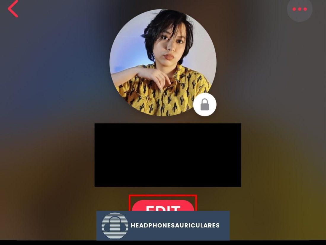 Edición del perfil de música de Apple
