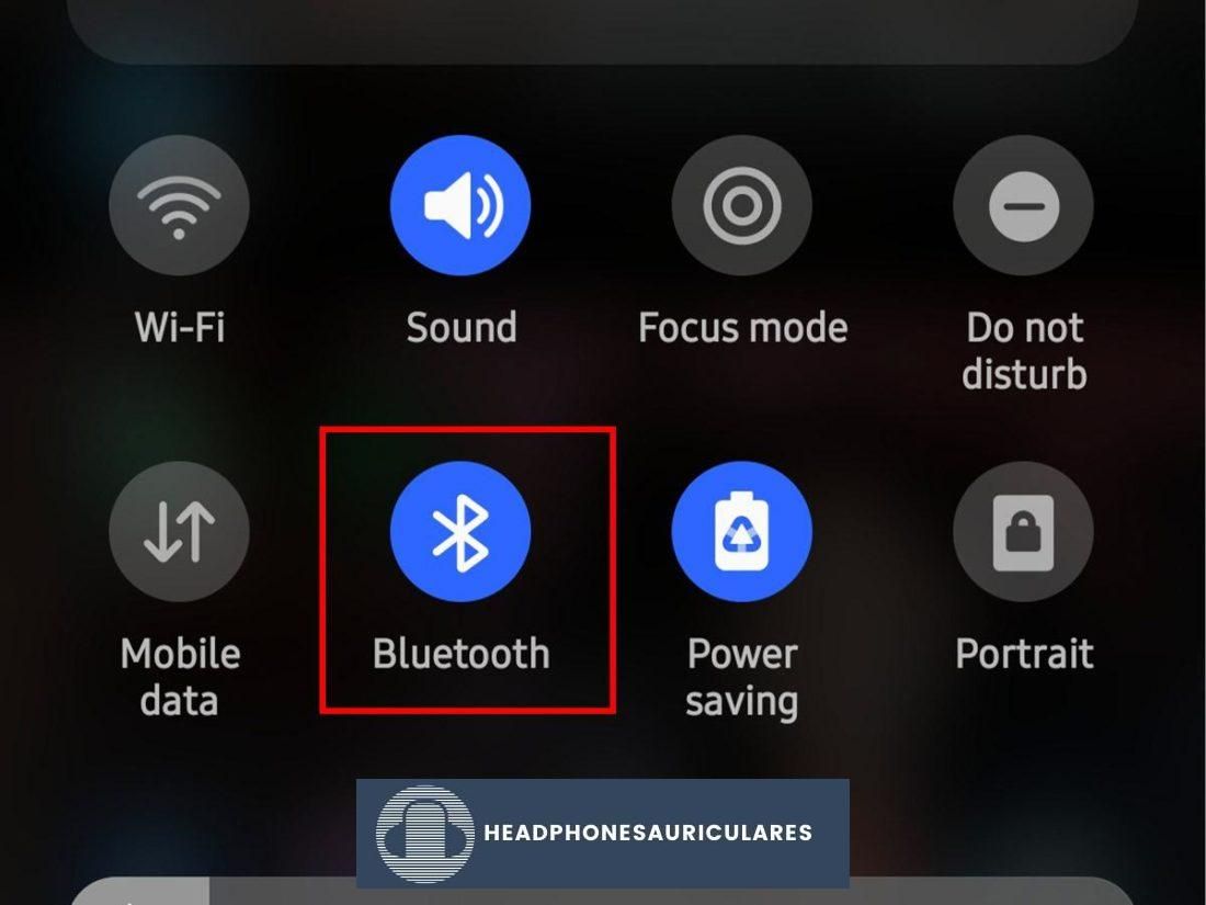 Ir a la configuración de Bluetooth de Android
