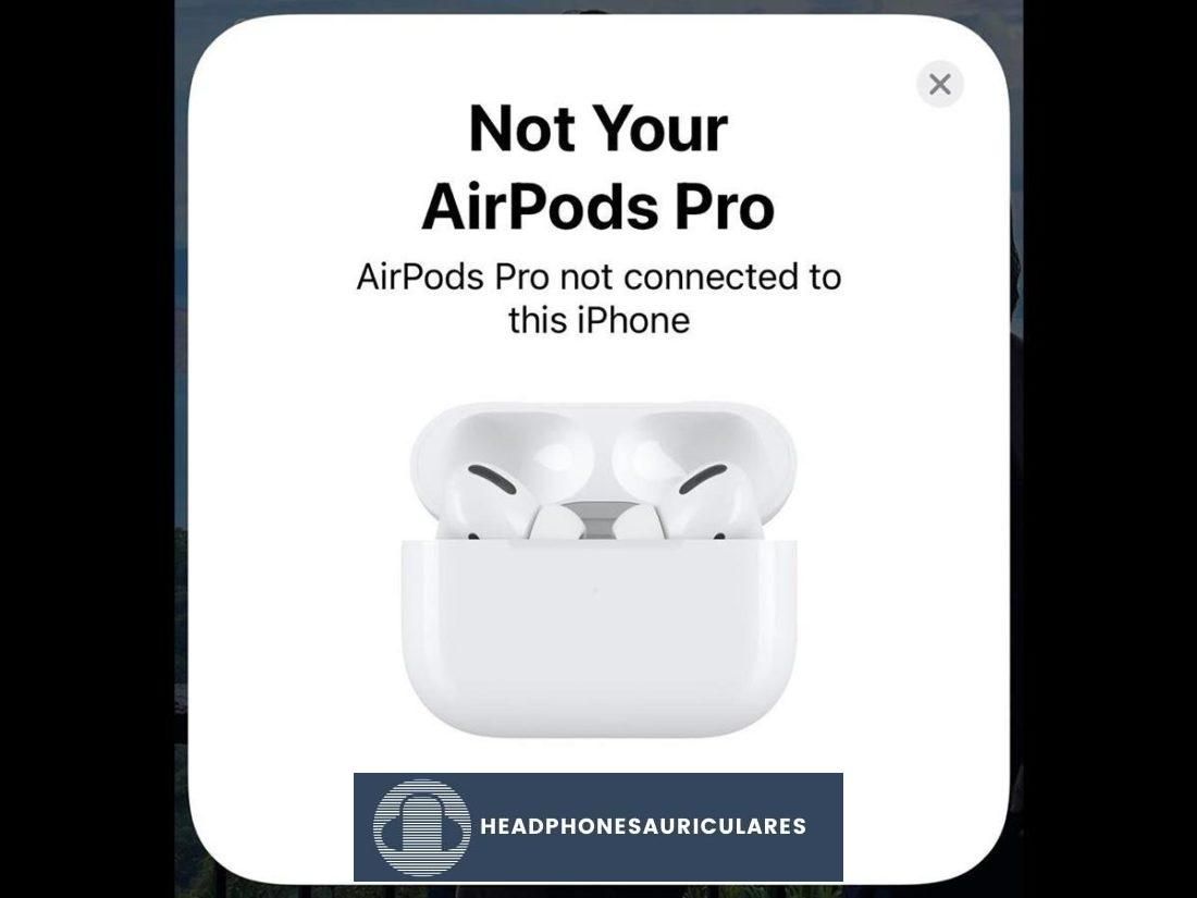 Conexión del segundo par de AirPods a iOS