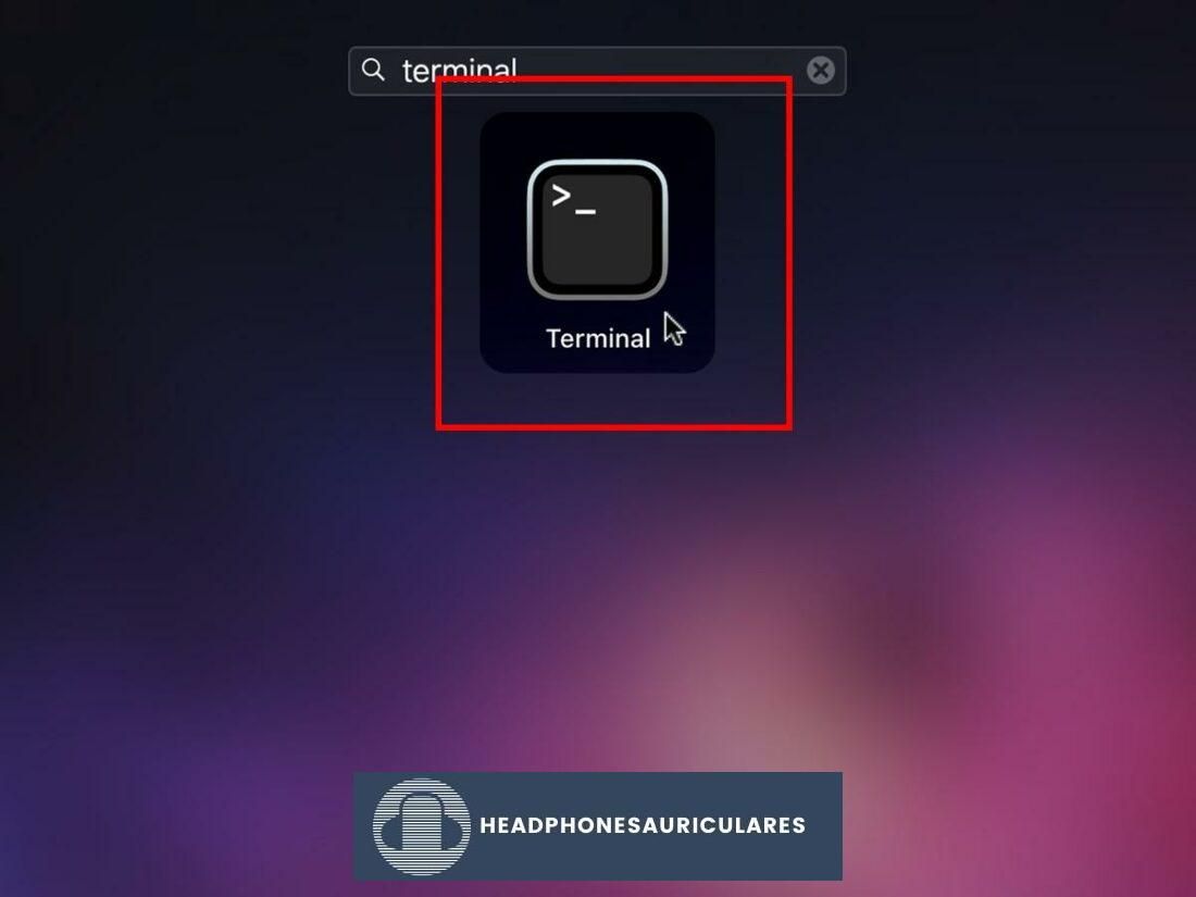 Icono de terminal