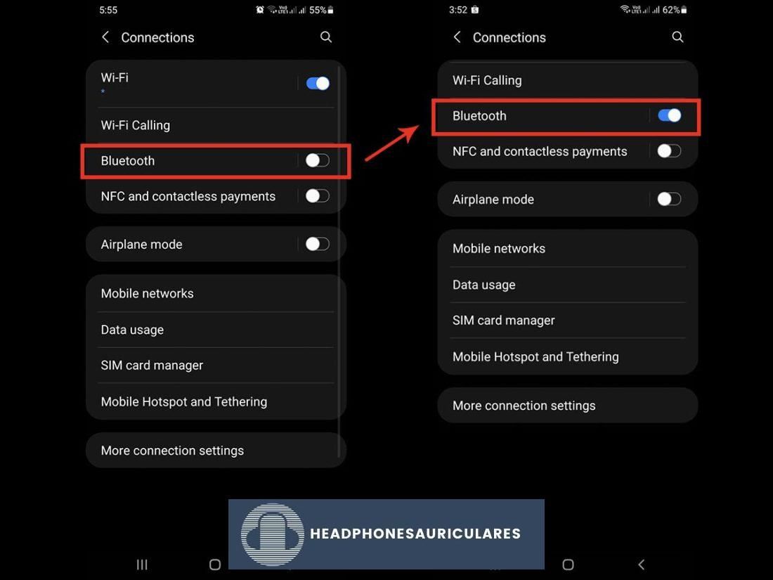 Activar el Bluetooth de Android