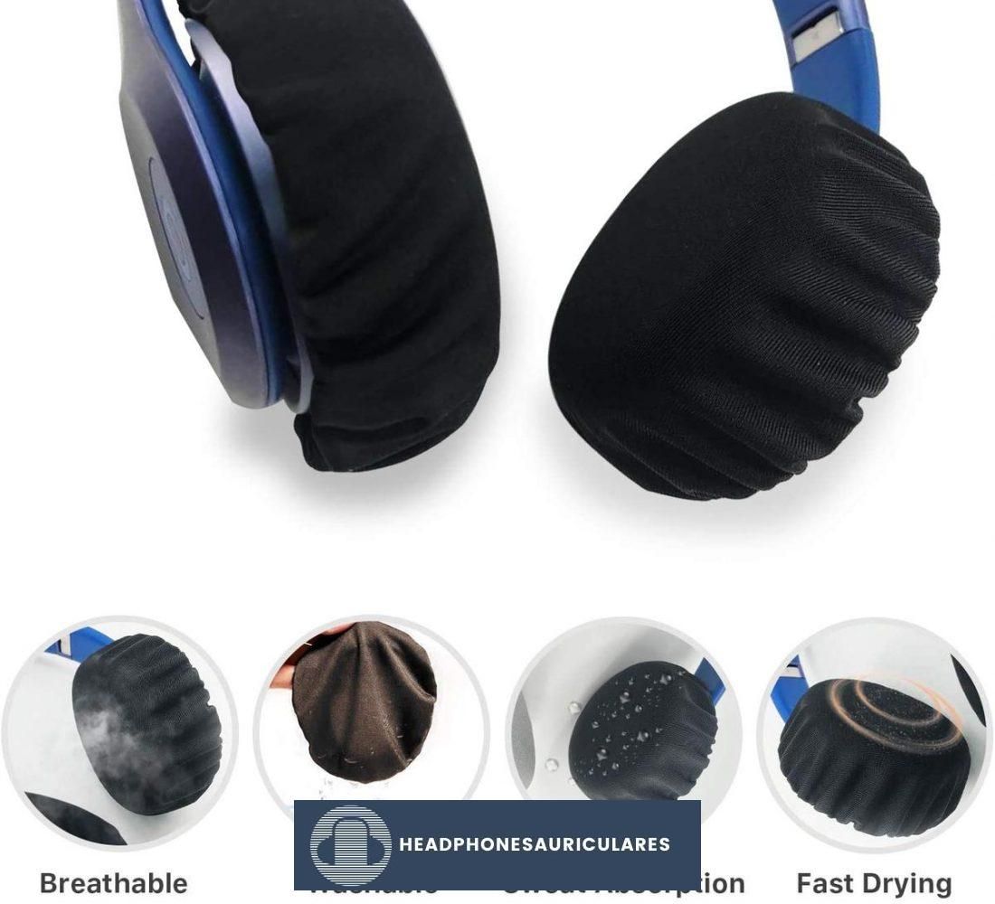 Almohadillas de tela para los oídos (De: Amazon)