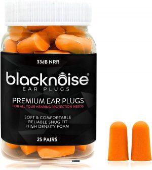 Tapones para los oídos Black Noise Premium (De: Amazon).