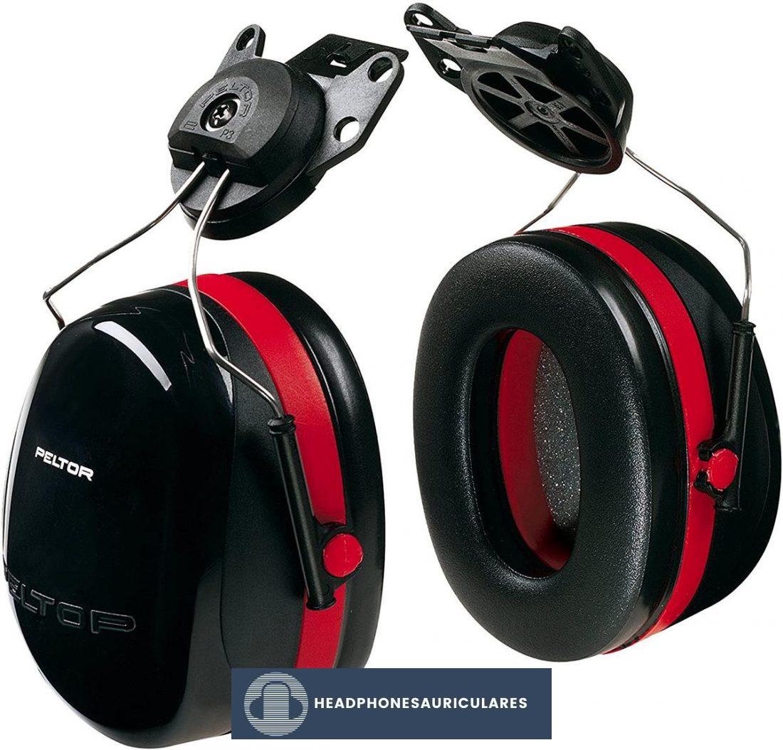 Un par de orejeras para colocar en el casco (De: amazon.com)