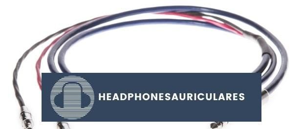Imagen del cable de los auriculares de Audio Sensibility