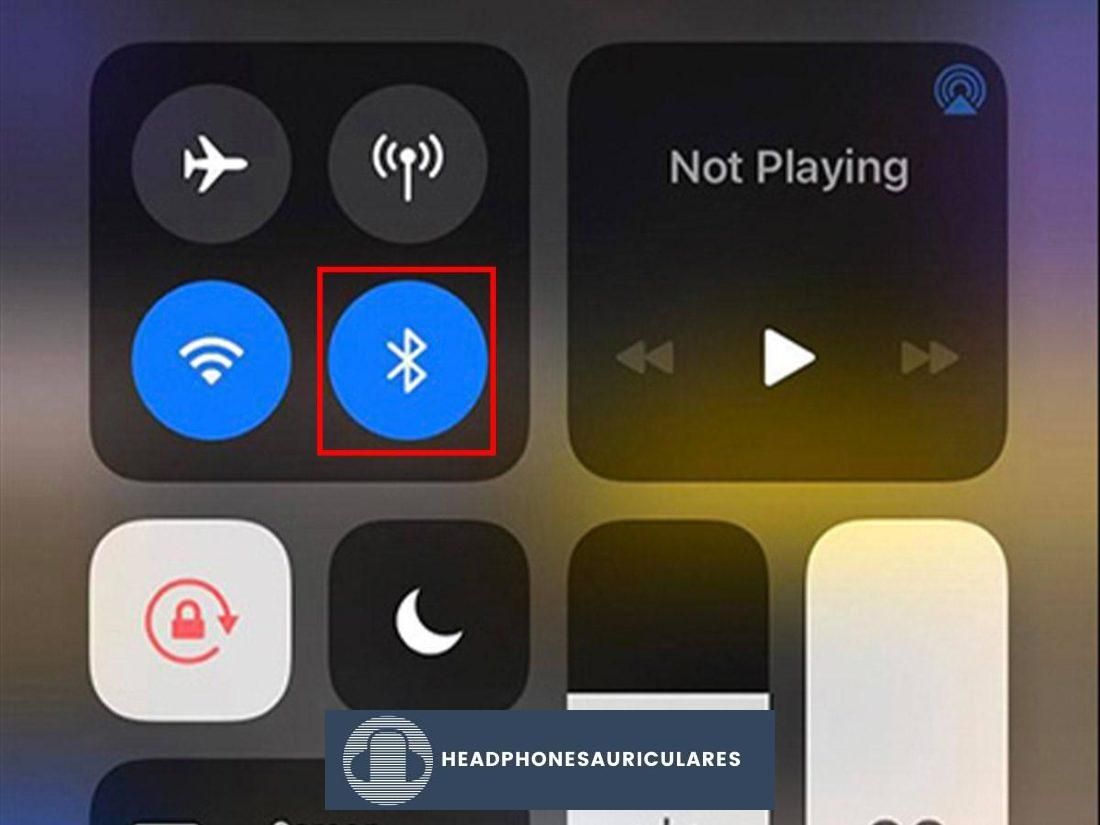 Habilitar Bluetooth en iPhone